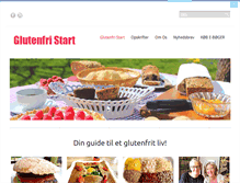 Tablet Screenshot of glutenfristart.dk
